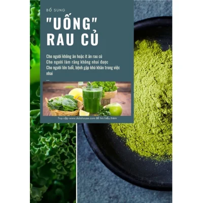 Bột Chùm Ngây Organic Nguyên Chất Sấy Lạnh Dalahouse – Siêu Thực Phẩm Từ Thiên Nhiên 1 Bot chum ngay organic Dalahouse 5