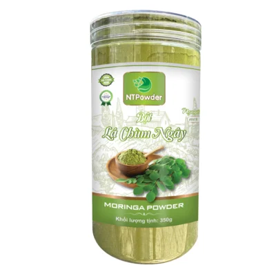 Bột Lá Chùm Ngây Sấy Lạnh Nguyên Chất NTPowder – Siêu Thực Phẩm Dinh Dưỡng Từ Thiên Nhiên 3 bot chum ngay ntpowder hop